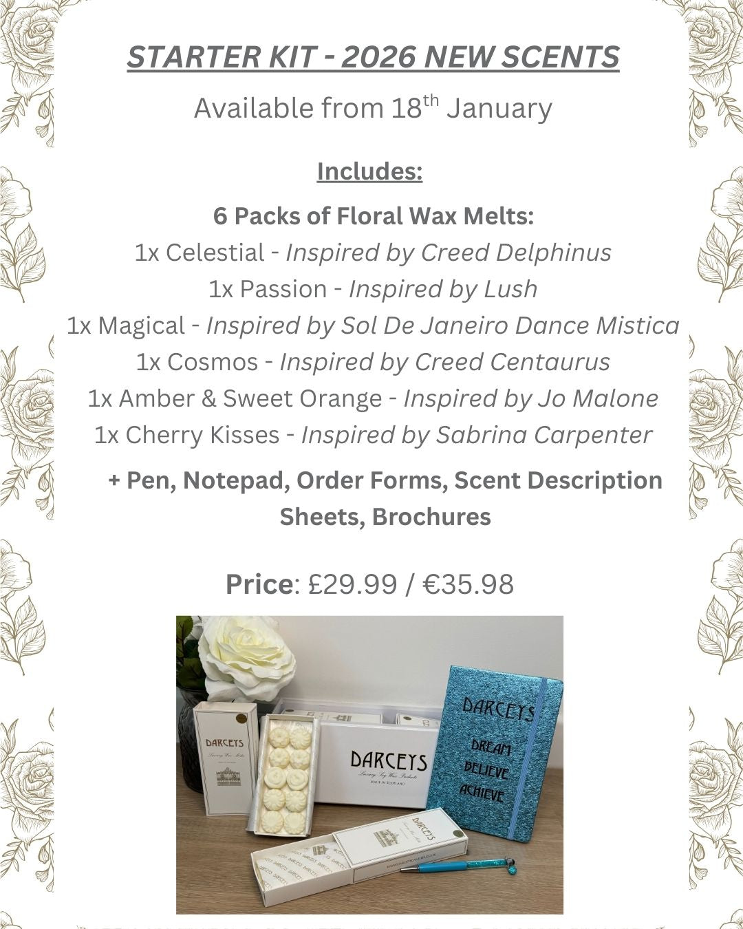 Starter Kits 2026 - Medium - New 2026 Scents