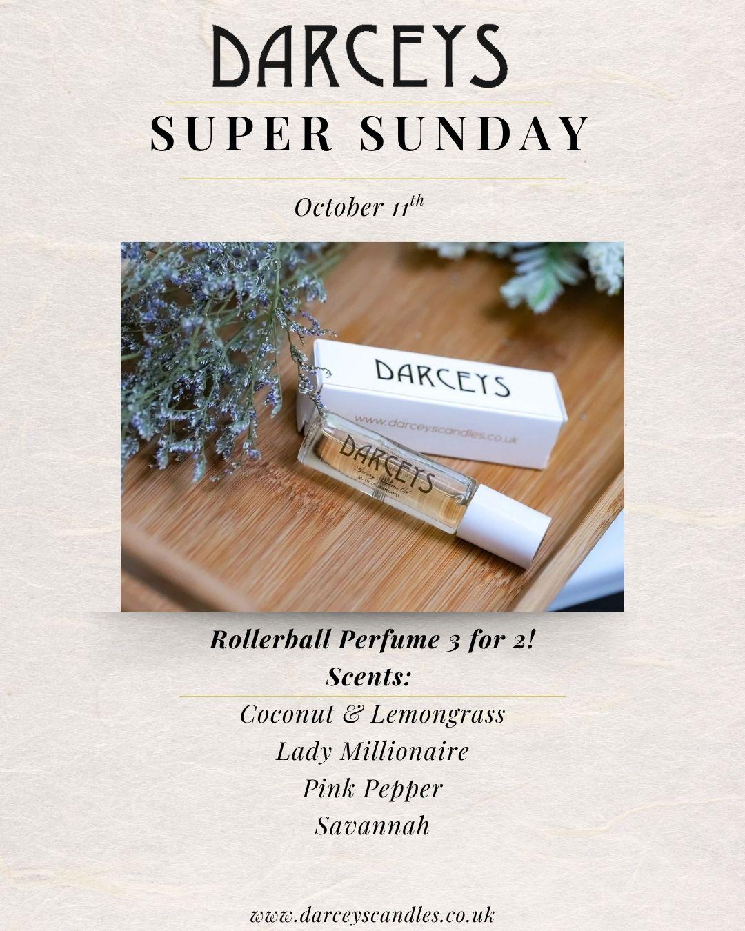 Super Sunday - 3 for 2 Rollerball Perfume