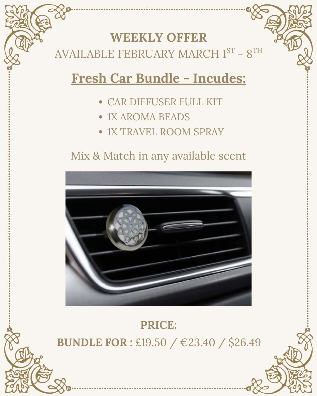 Weekly Offer - Car Fresh Bundle