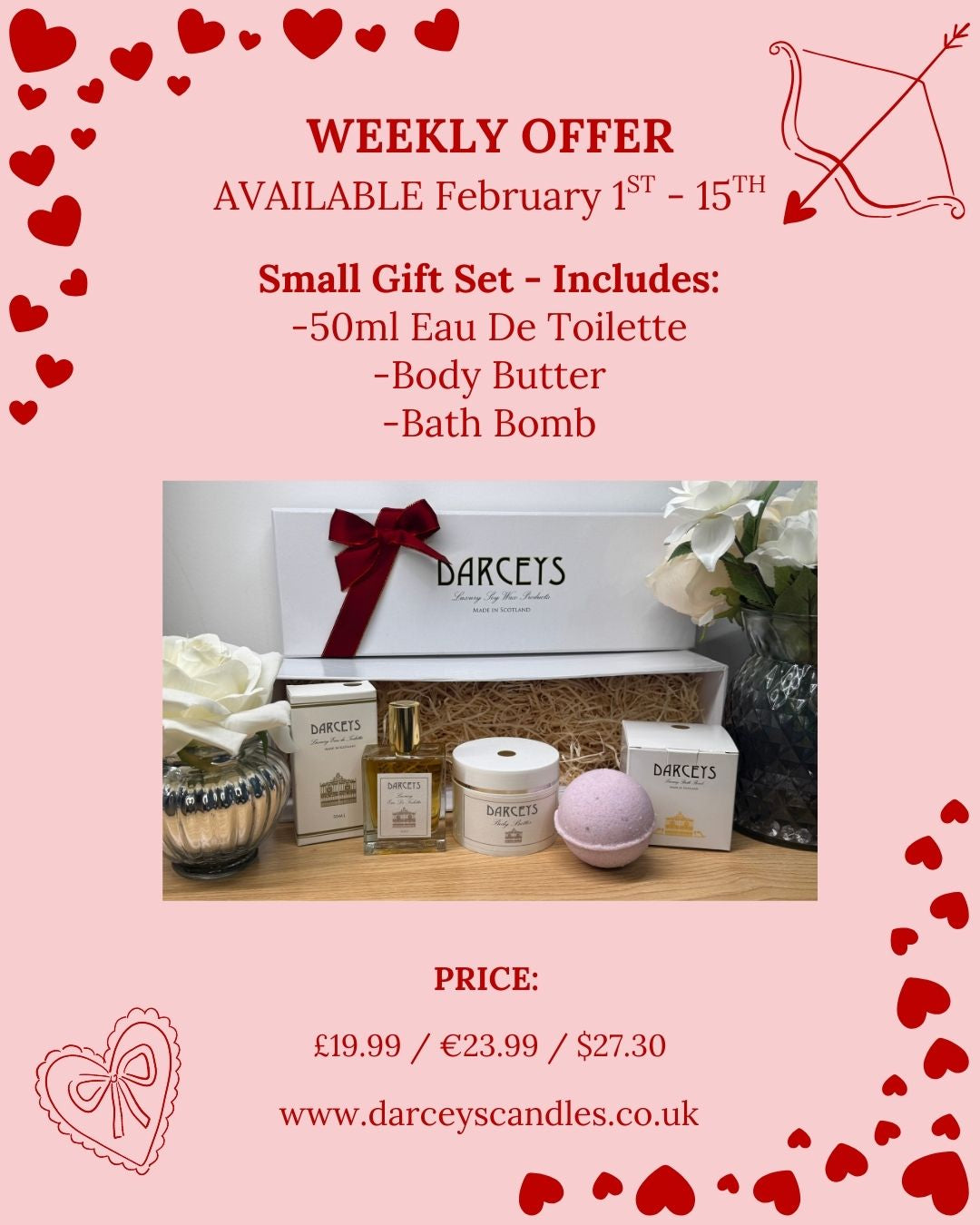 Weekly Offer - Valentines Small Gift Set