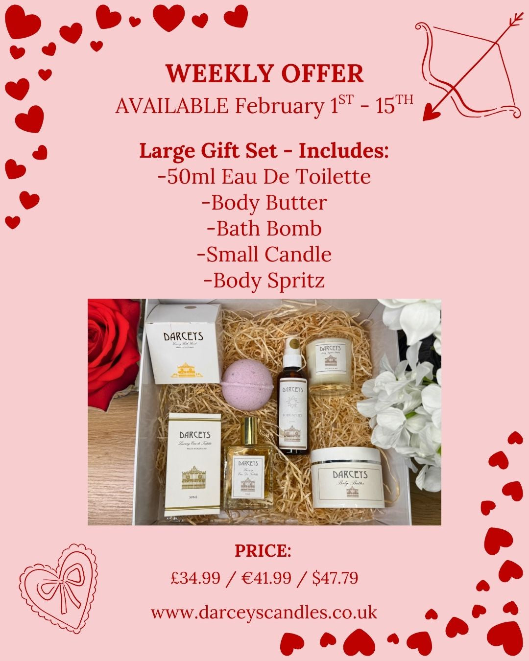 Weekly Offer - Valentines Large Gift Set