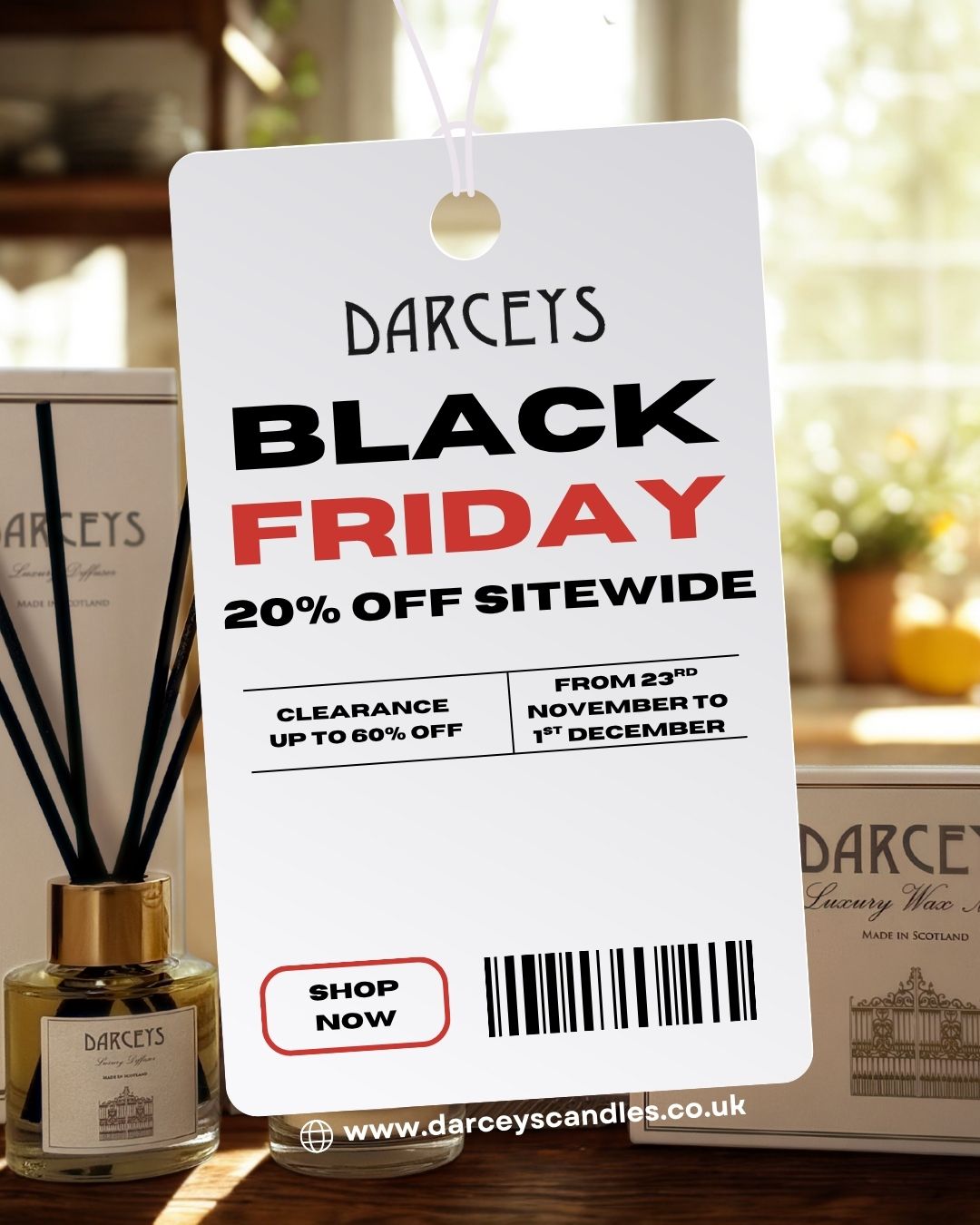 Black Friday Clearance - Reed Diffusers 100ml