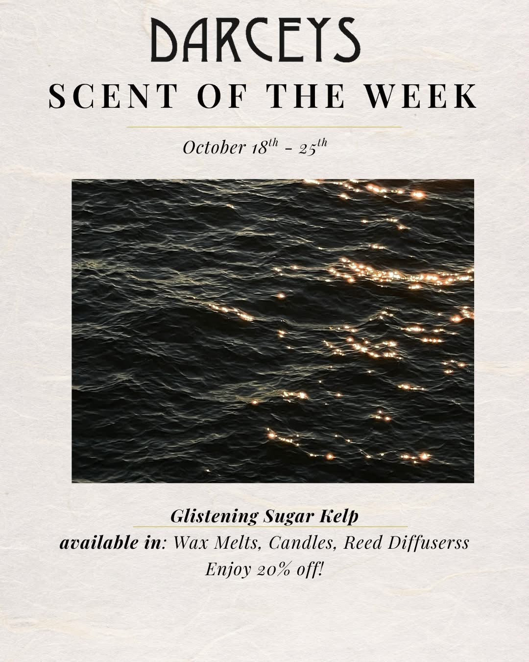 Scent of the Week - Glistening Sugar Kelp