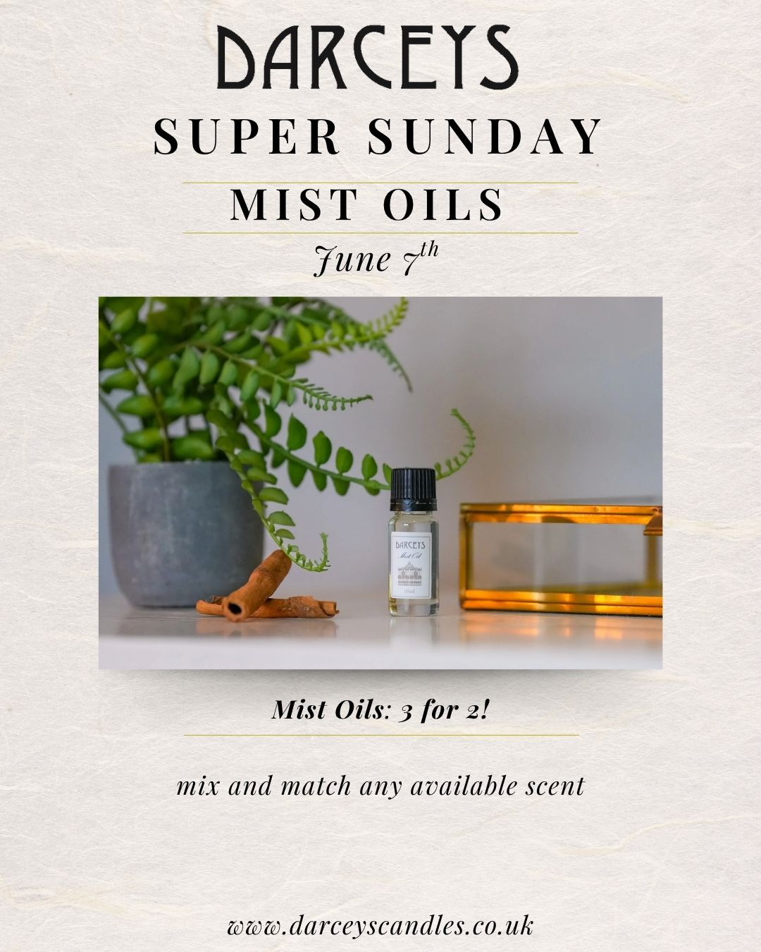 Super Sunday - Mist Oils 3 for 2
