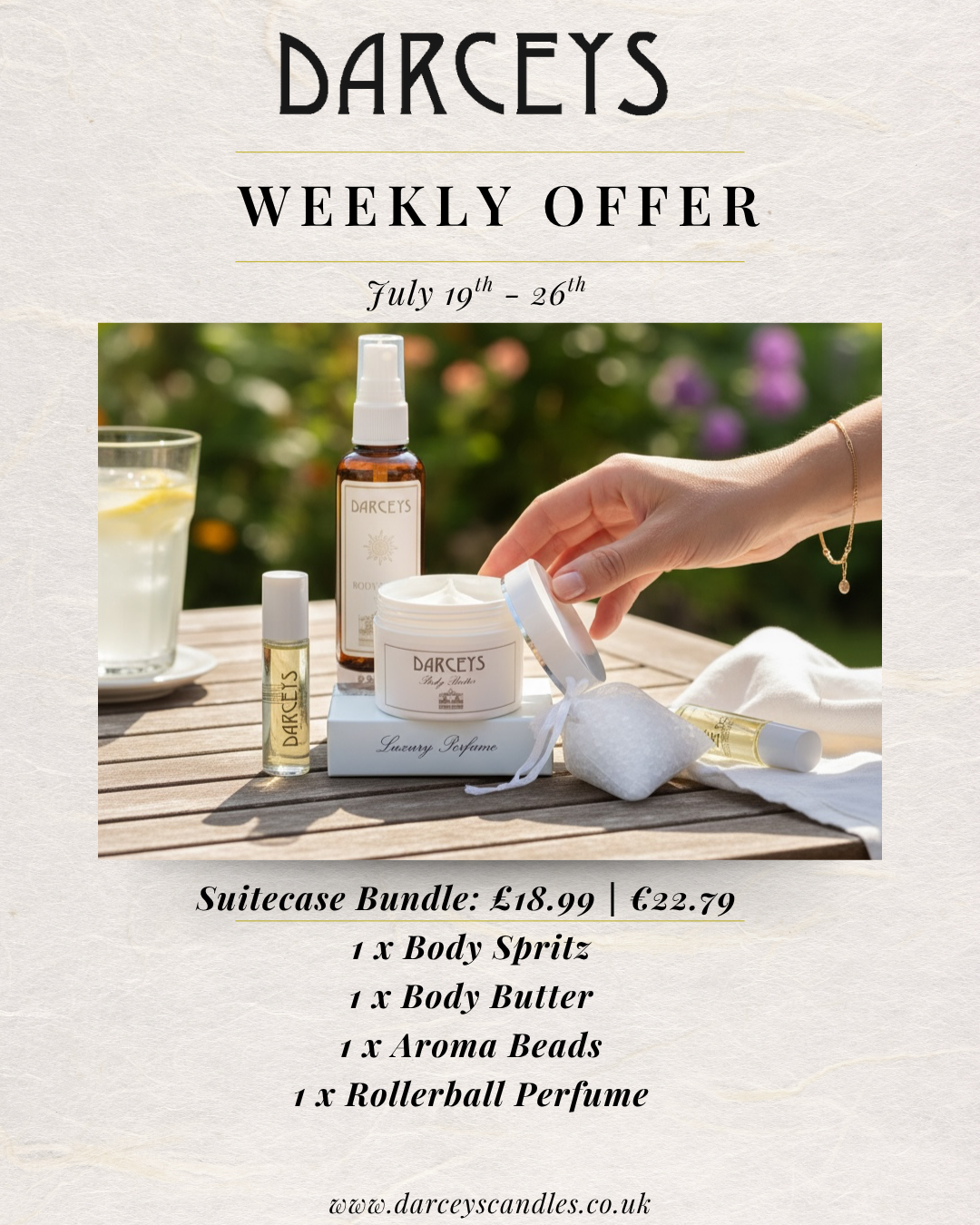 Weekly Offer - Suitcase Bundle £18.99