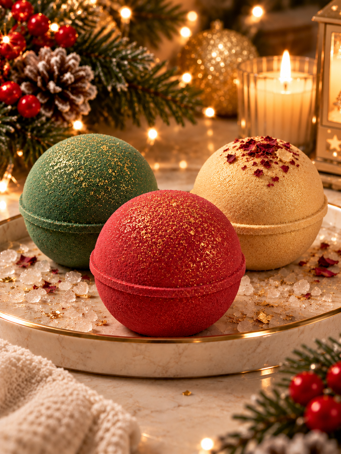 Christmas Bath Bombs - Single
